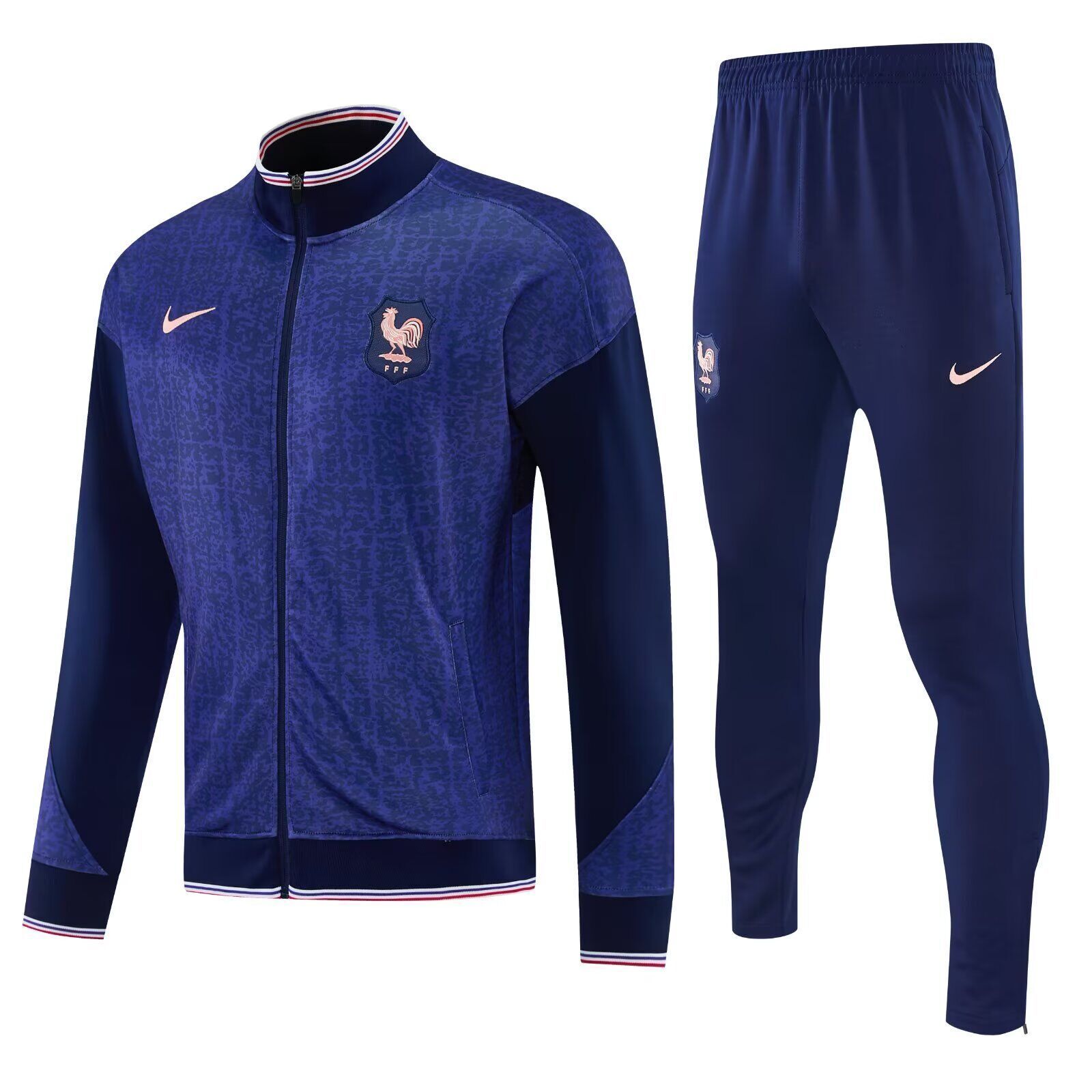 AAA Quality France 25/26 Tracksuit - Navy Blue